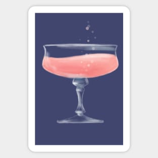 Bubbly Champagne Sticker